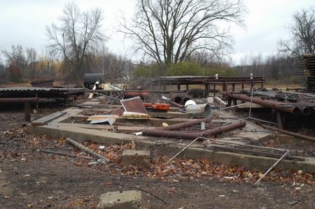 Northland Drive-In Theatre - Screen Foundation (newer photo)